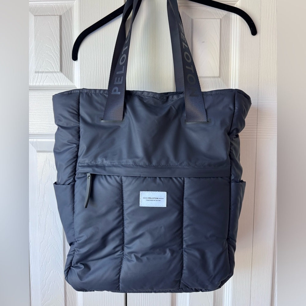 Peloton Puffer Tote gym bag. Like new.